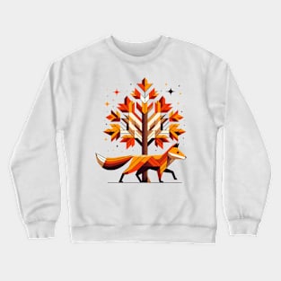 Fall Fox Crewneck Sweatshirt